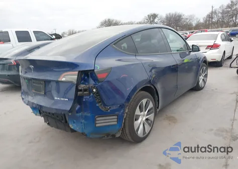 2021 Tesla Model Y Long Range Dual Motor All-Wheel Drive из США, поврежденный, VIN 5YJYGDEE8MF266187